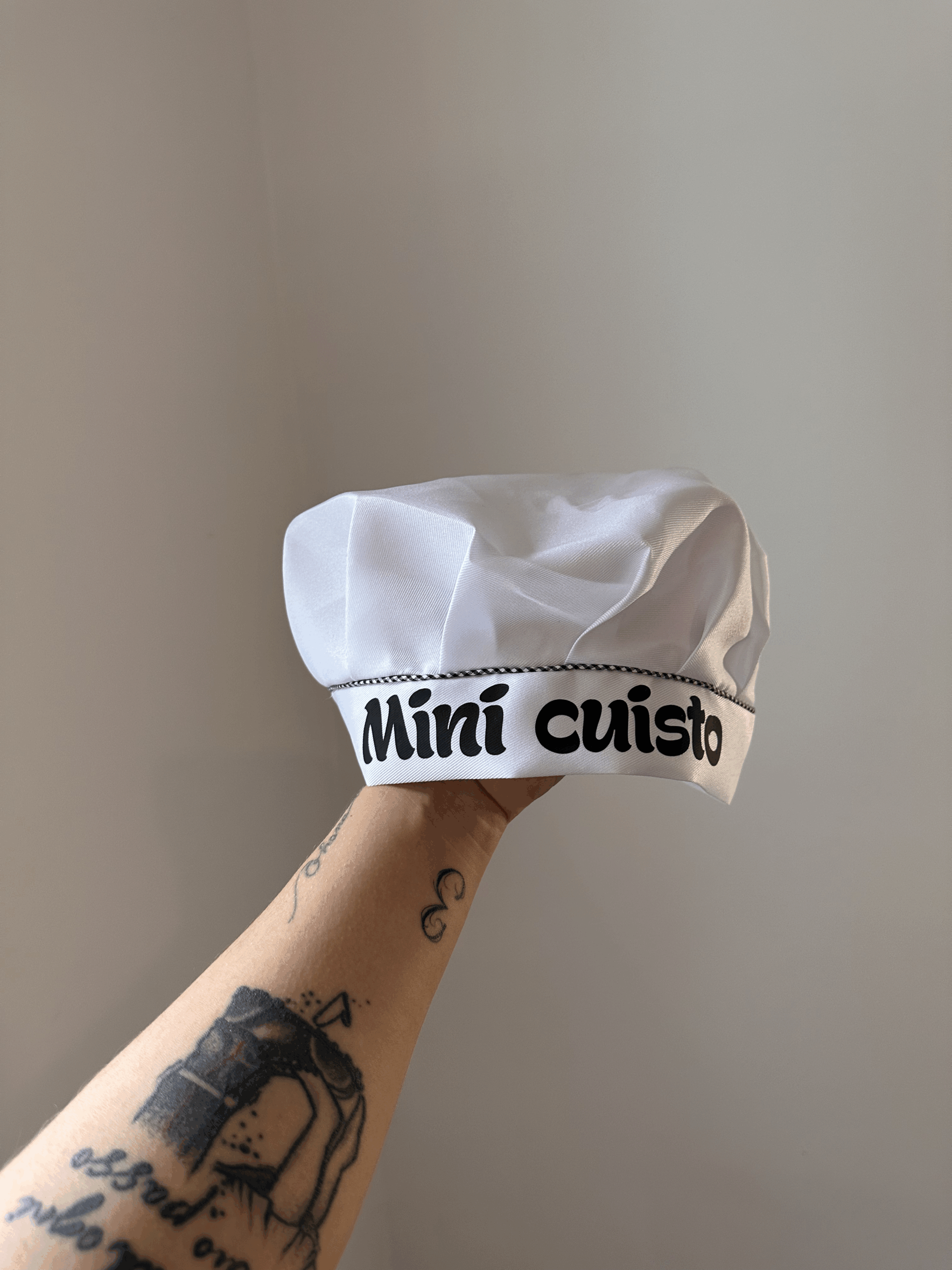 Tablier et toque enfant