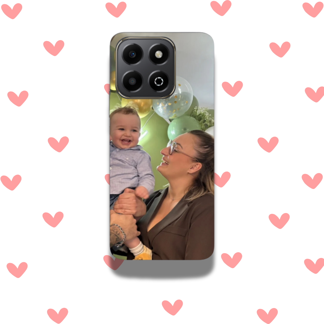 Coque Huawei/ Honor noire personnalisable à 100%