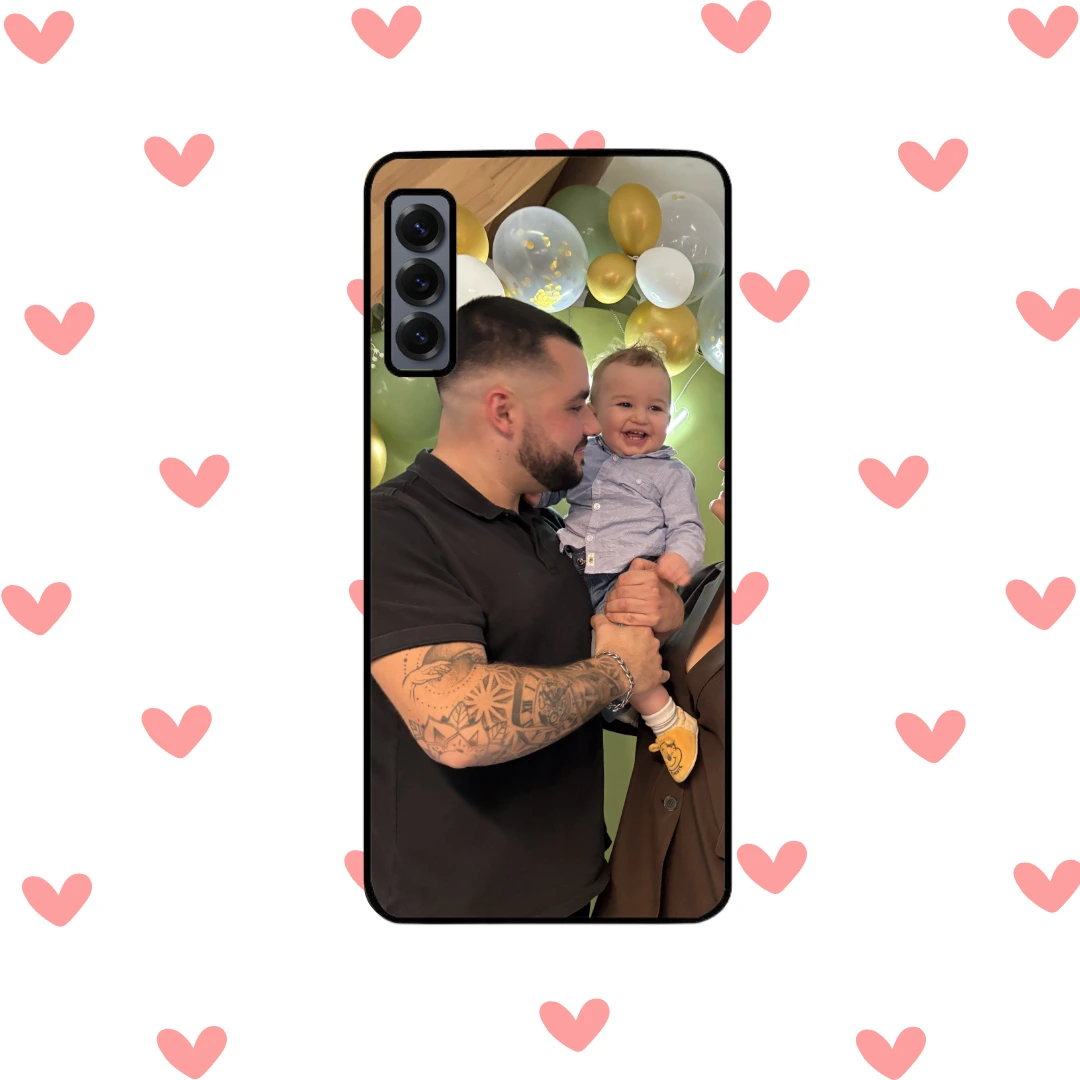 Coque Samsung noire personnalisable à 100%