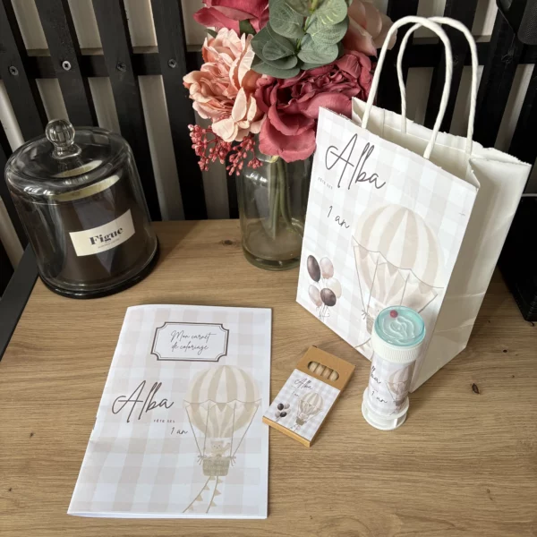 Kit anniversaire personnalisé enfant