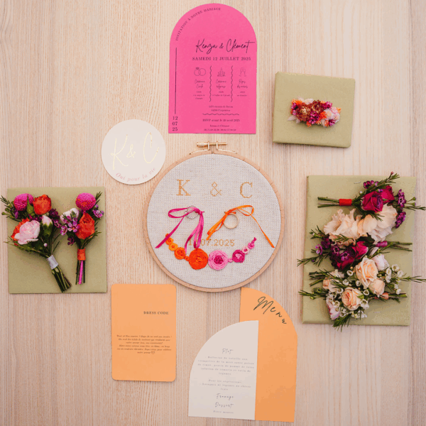 Faire-part de mariage personnalisé