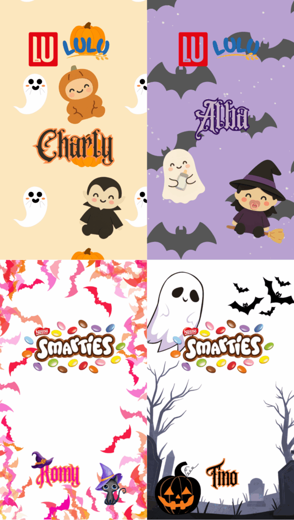 Box Halloween enfant personnalisée