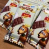 Barre chocolat aux céréales avec emballage personnalisé pour anniversaire ou fête