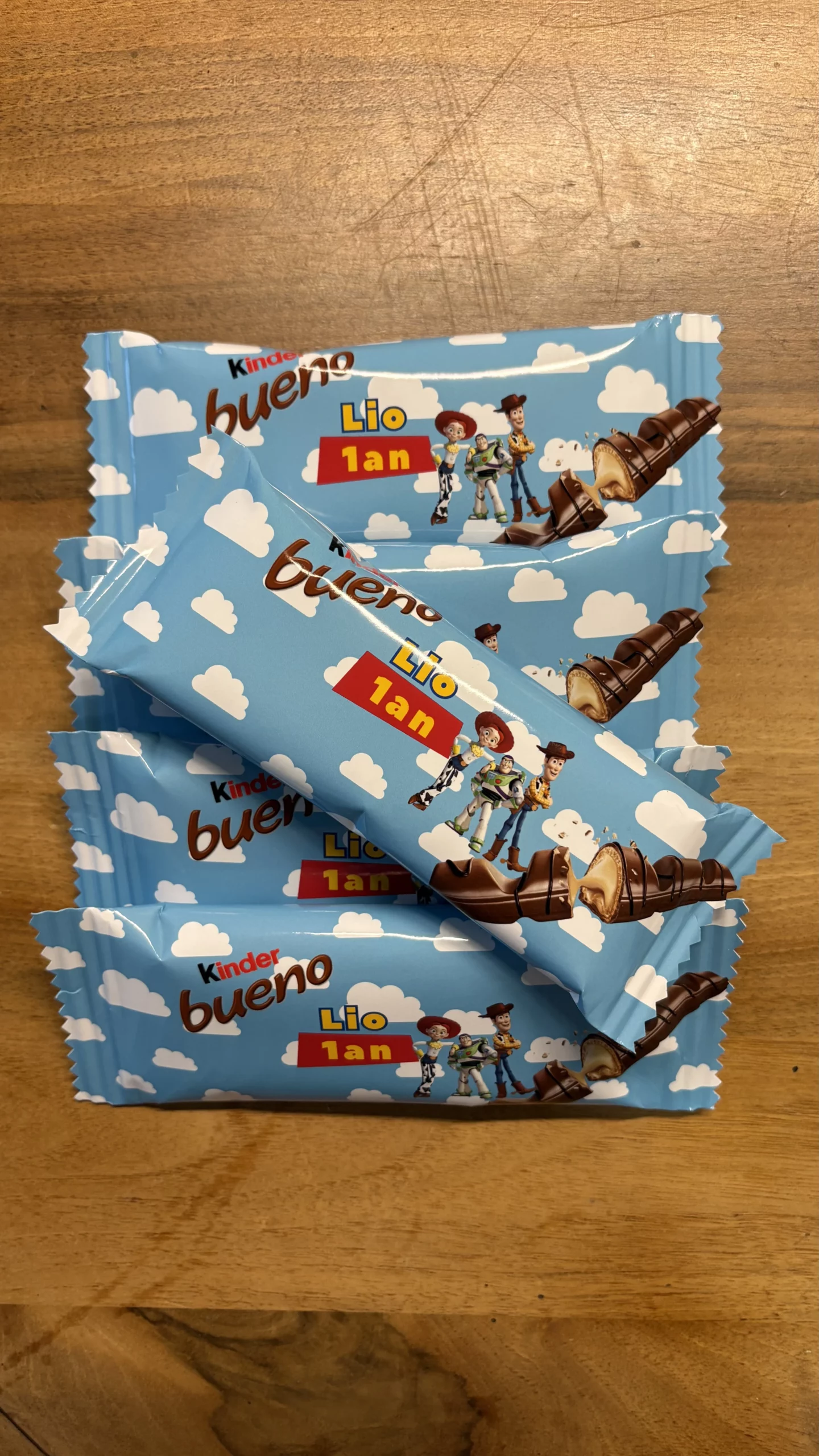 Emballage chocolat personnalisé pour anniversaire enfant ou événement festif