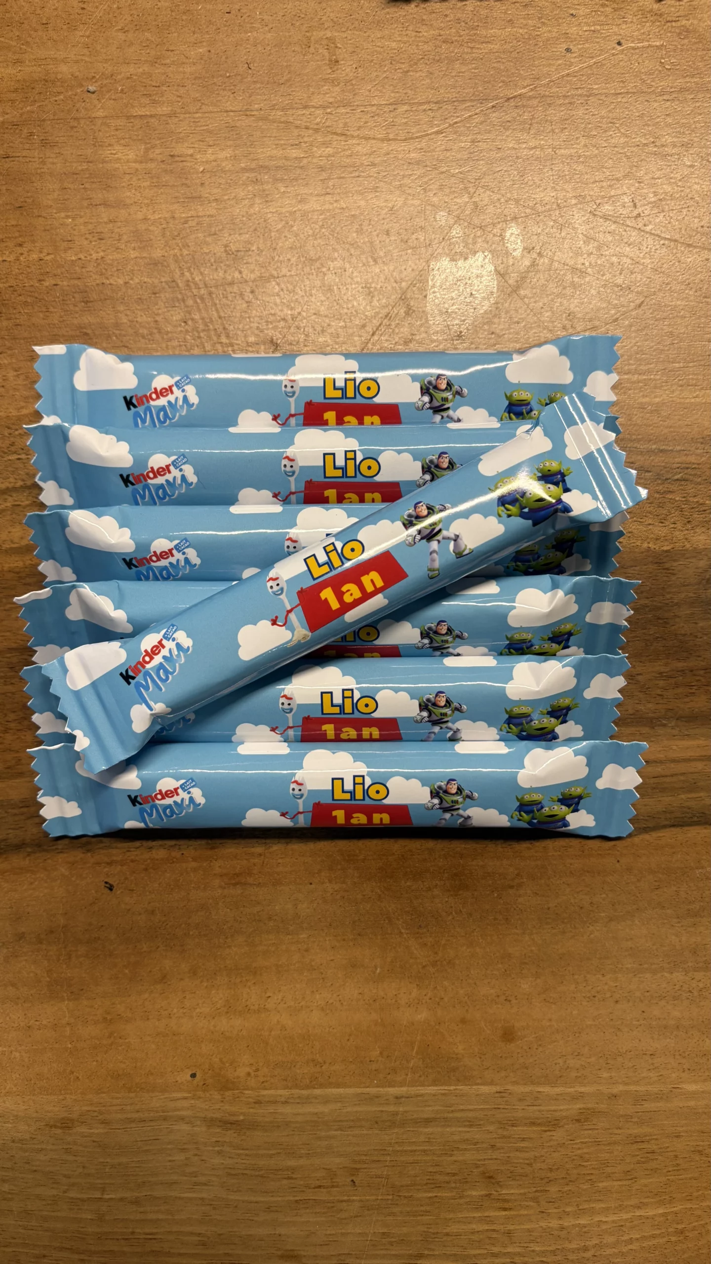 Snack chocolat personnalisé pour anniversaire, baptême ou mariage