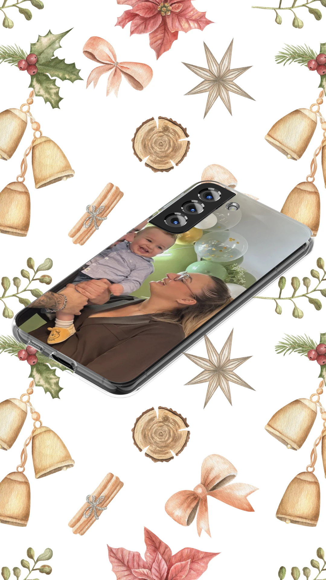 Coque Samsung transparente personnalisable à 100%