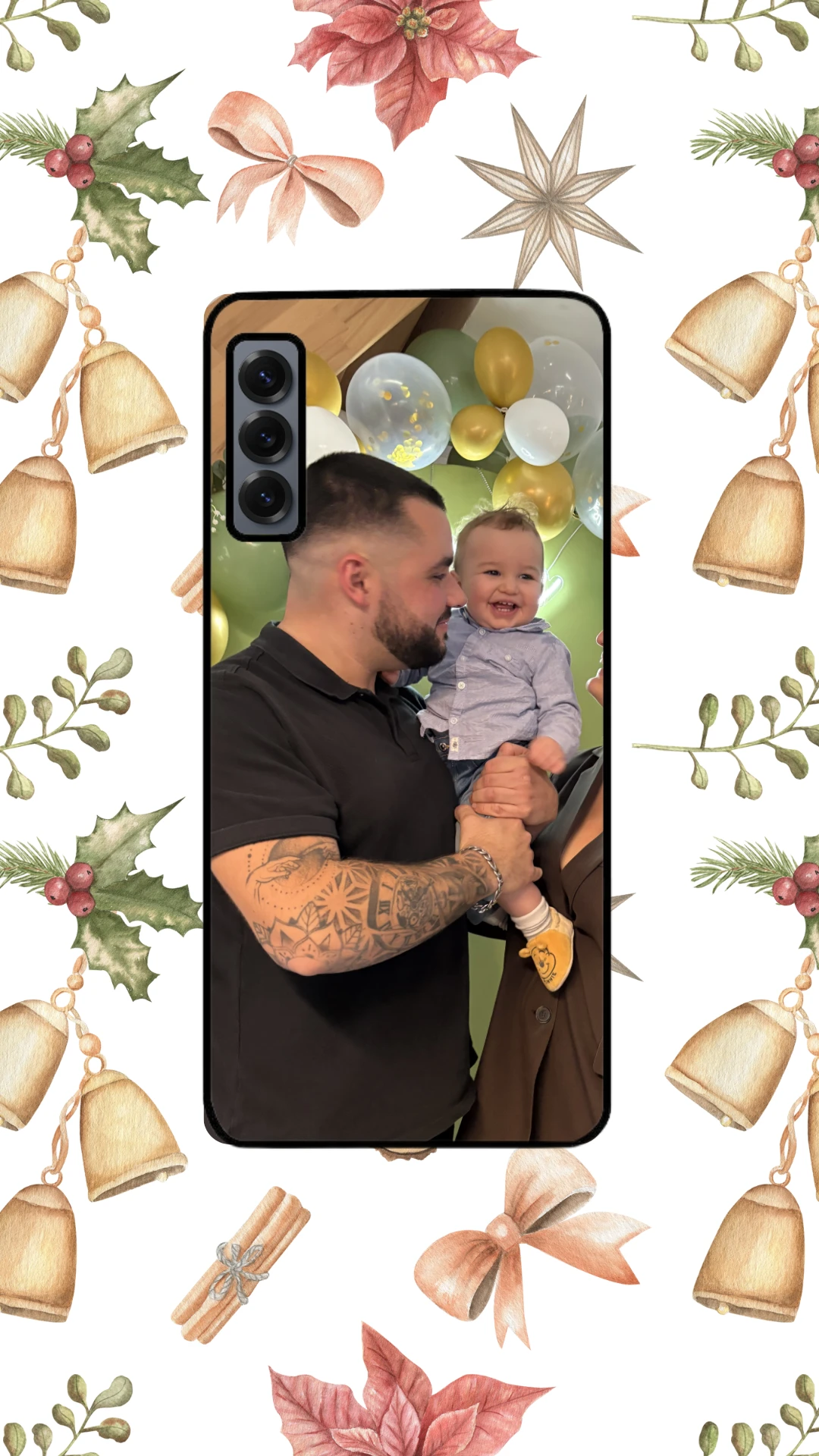 coquesamasungpersonnaliseenoire Coque Samsung noire personnalisable à 100%